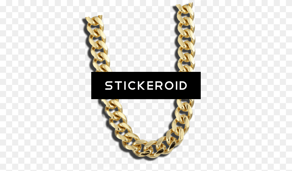 Chain Gold Large Collier Thug Life, Accessories, Jewelry, Necklace Free Png Download