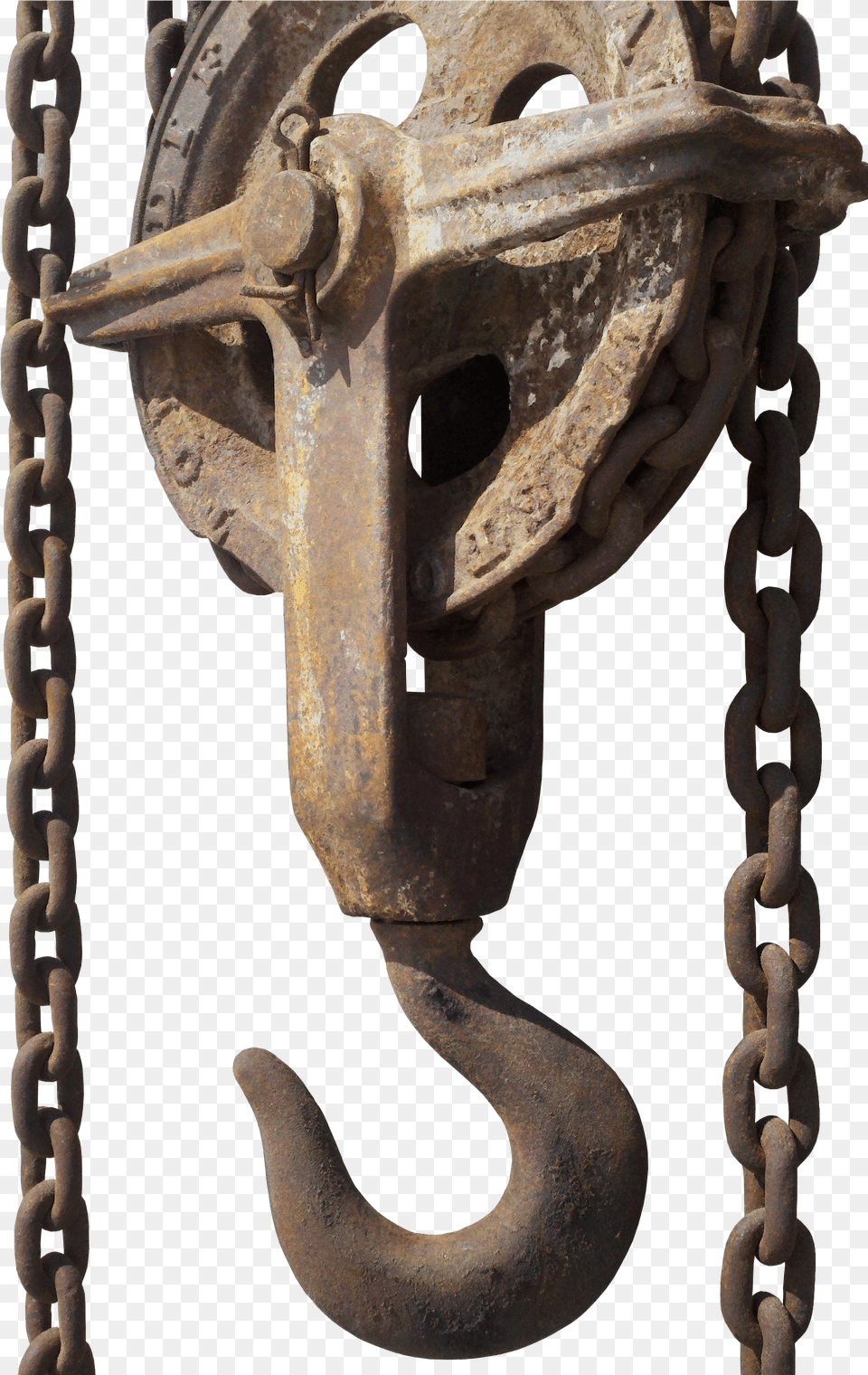Chain Hoist Chain Hook Rust Iron Chain Technology Rusted Chain, Fungus, Plant, Agaric, Amanita Png Image