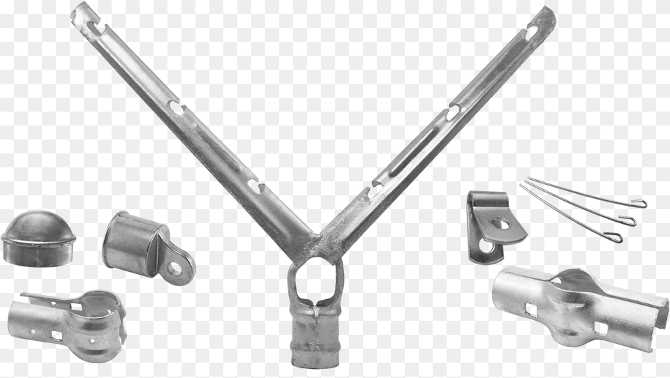 Chain Link Fencing Parts Sujetador De Alambre De Puas, Blade, Clamp, Dagger, Device Png Image