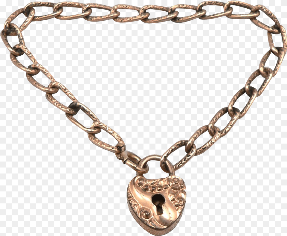 Chain Lock Chain With Padlock, Accessories, Jewelry, Necklace, Pendant Png
