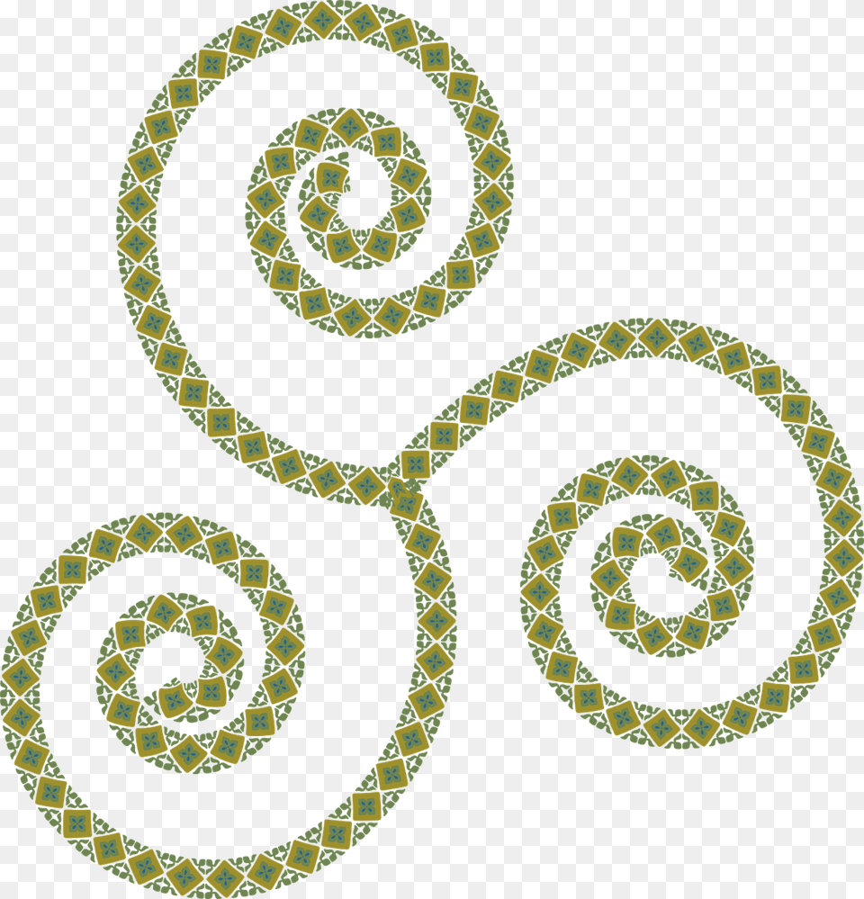 Chain Loop, Spiral, Coil, Pattern Free Png Download