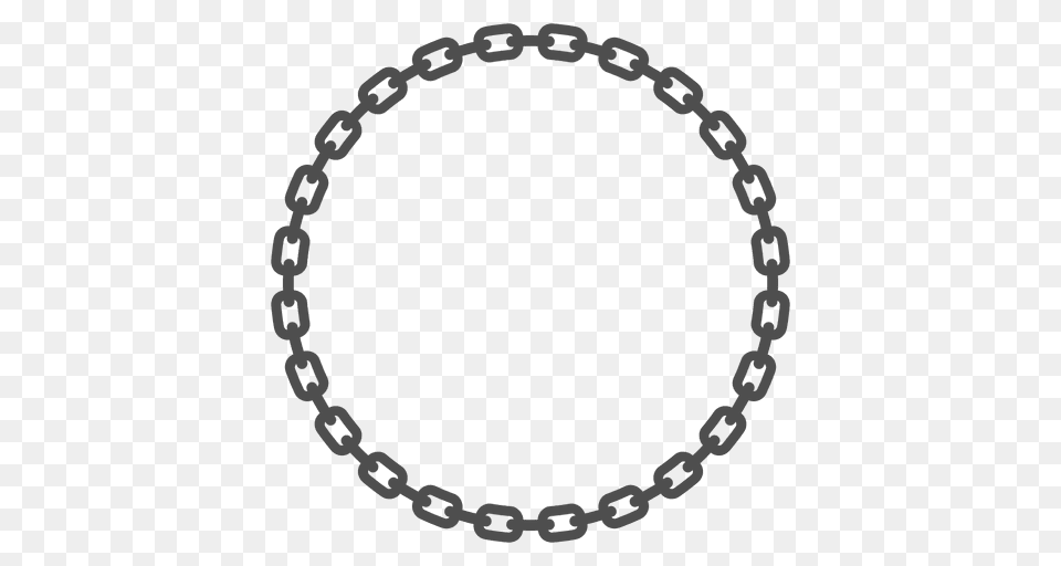 Chain Round Links, Accessories, Jewelry, Necklace, Oval Free Png Download