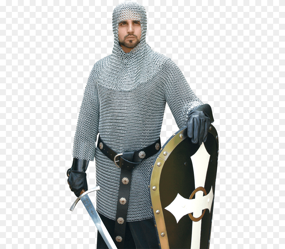 Chainmail Armor, Adult, Person, Man, Male Png
