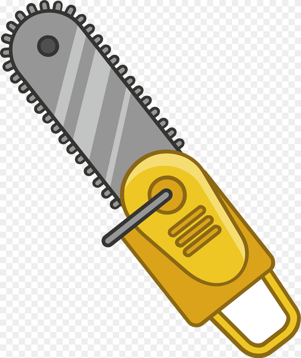 Chainsaw Clipart, Device, Dynamite, Weapon Png Image