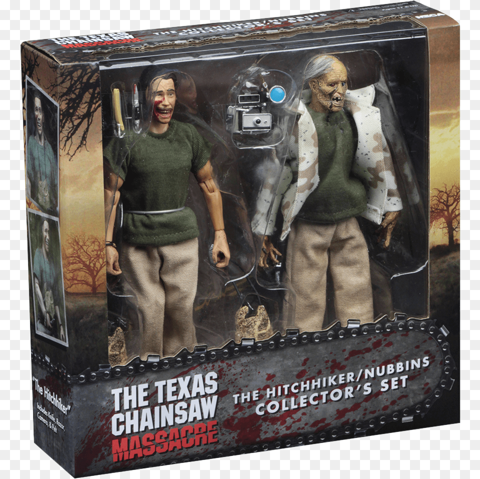 Chainsaw Nubbins Sawyer Action Figure Pack Texas Chainsaw Massacre 2 Figure, Adult, Person, Woman, Female Free Png Download