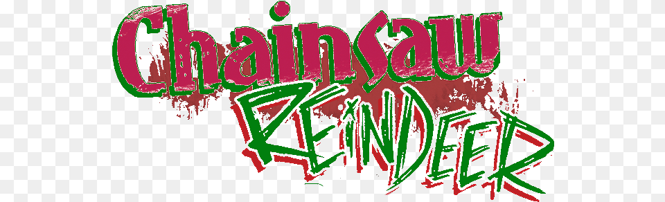 Chainsaw Reindeer Dot, Art, Graffiti, Text Free Transparent Png