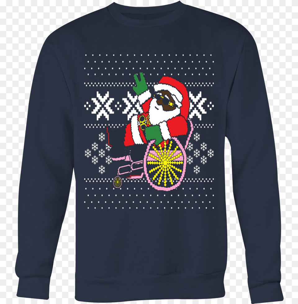 Chainz Ugly Christmas Sweater 2 Chainz Christmas Sweater, Clothing, Knitwear, Long Sleeve, Sweatshirt Free Transparent Png