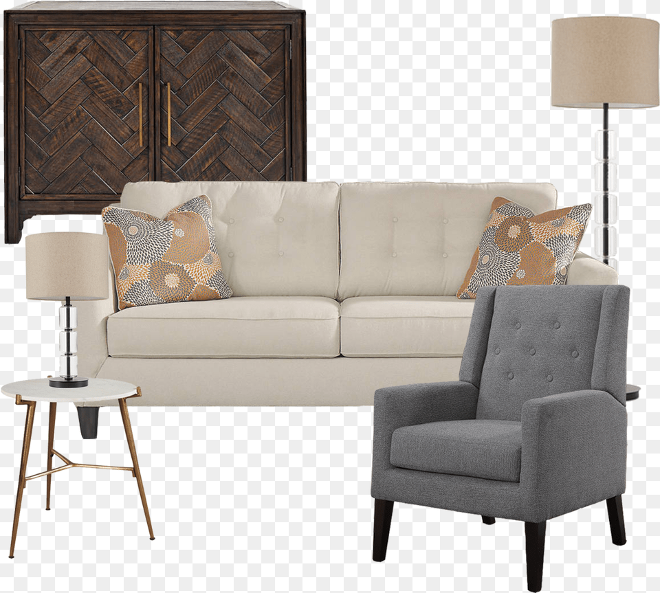 Chair, Couch, Lamp, Furniture, Architecture Free Png