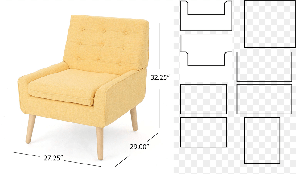 Chair, Furniture, Armchair Png