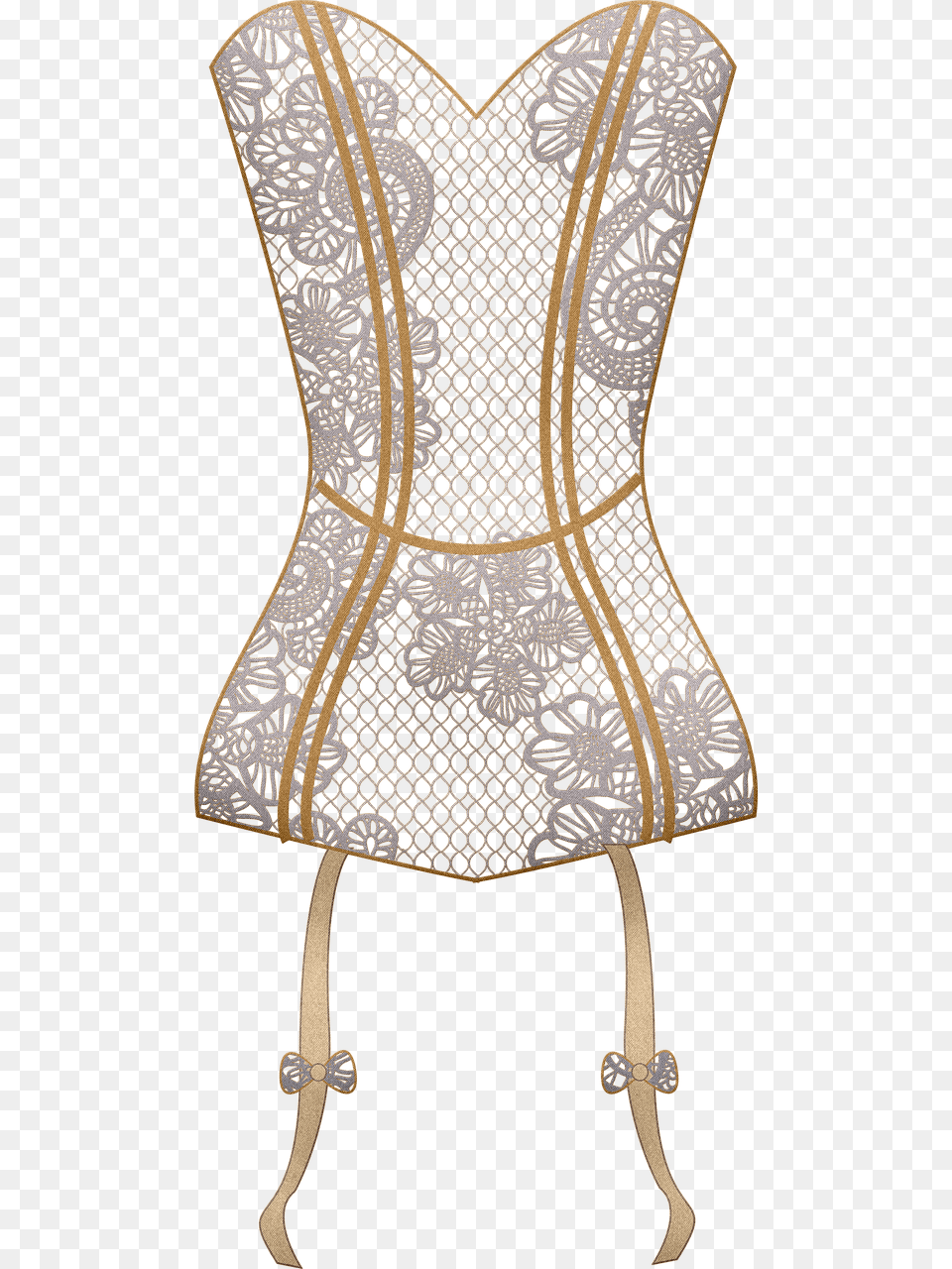Chair, Clothing, Corset Free Png Download