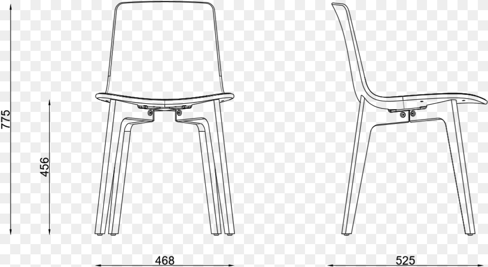 Chair, Gray Png