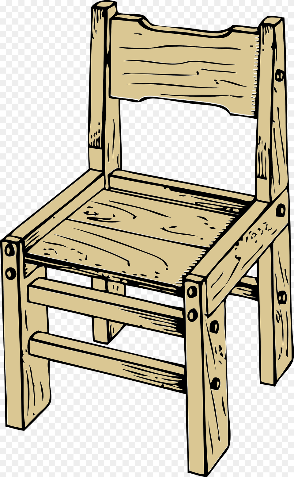 Chair Clipart, Furniture, Wood Free Png