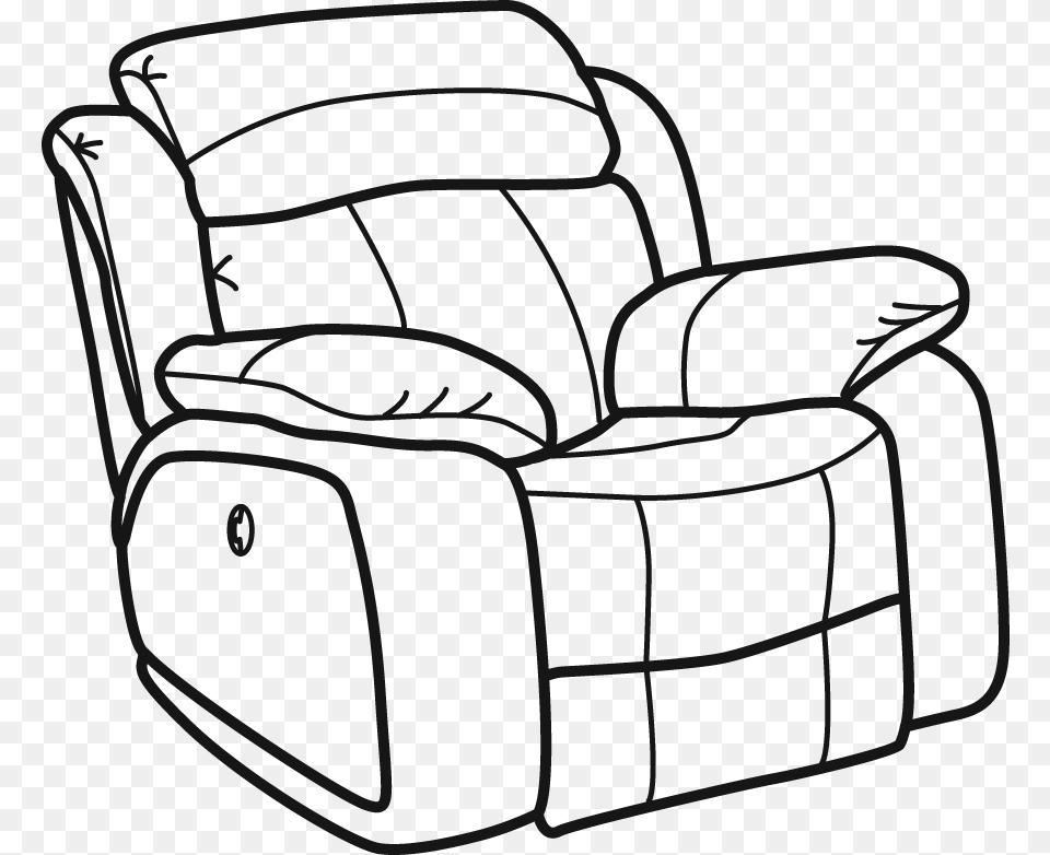 Chair Clipart Recliner Clip Art Stock Illustrations, Armchair, Furniture, Ammunition, Grenade Png Image