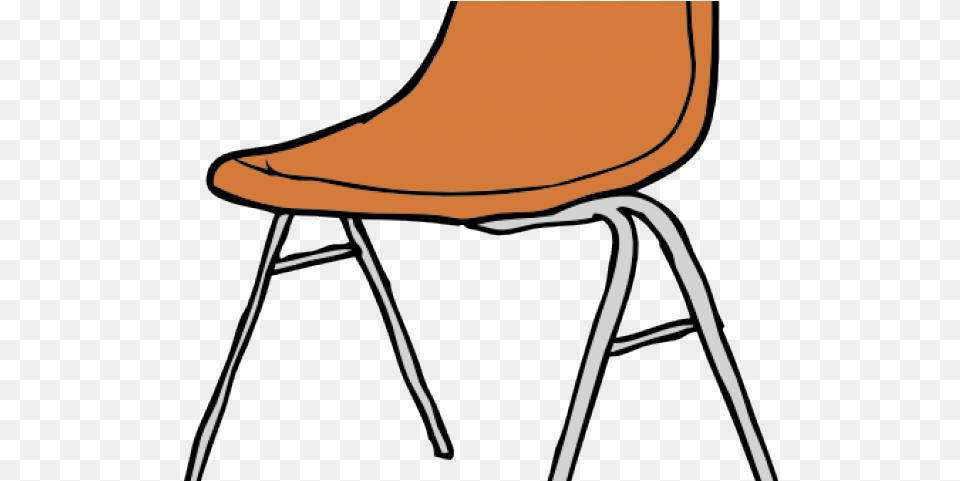 Chair Clipart Seating Orange Chair Clipart, Furniture, Bar Stool Free Png