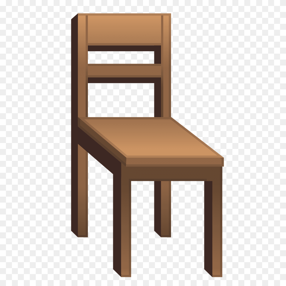 Chair Emoji Clipart, Furniture, Table, Wood, Dining Table Png Image