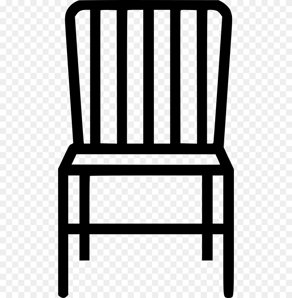 Chair Furniture Simple Home Chair, Bench, Crib, Infant Bed Free Png