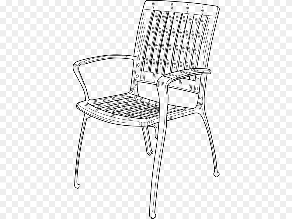 Chair Garden Chair Plastic Chair Wood Chair Chair Clip Art, Gray Free Transparent Png