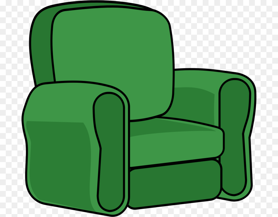 Chair Green Line Recliner Clipart, Armchair, Furniture, Device, Grass Png