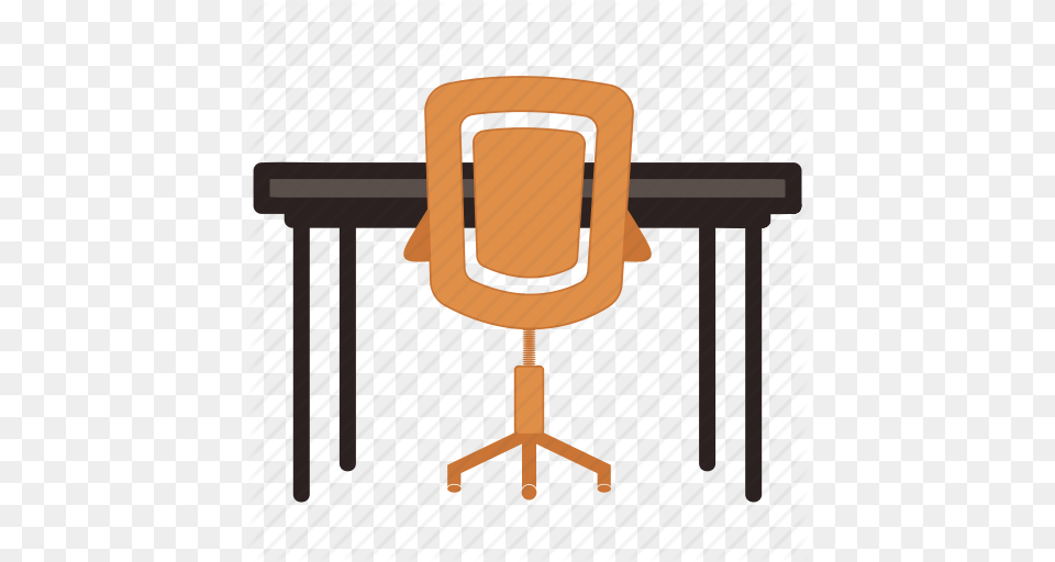 Chair Office Chair Seat Table Work Table Icon, Electrical Device, Microphone, Furniture Png
