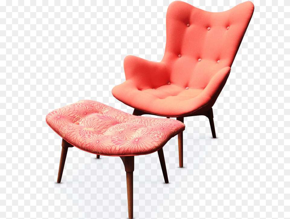 Chair Red Ok Hand Shaped Chair Funky Finger Swivel, Furniture Png Image