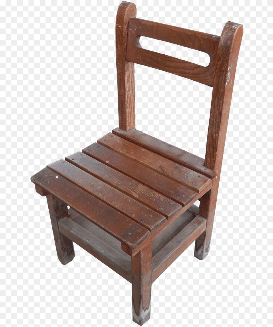 Chair Student Chair Wooden Chair Detention Kreasi Warna Kursi Jadul, Furniture, Wood, Hardwood, Stained Wood Png Image