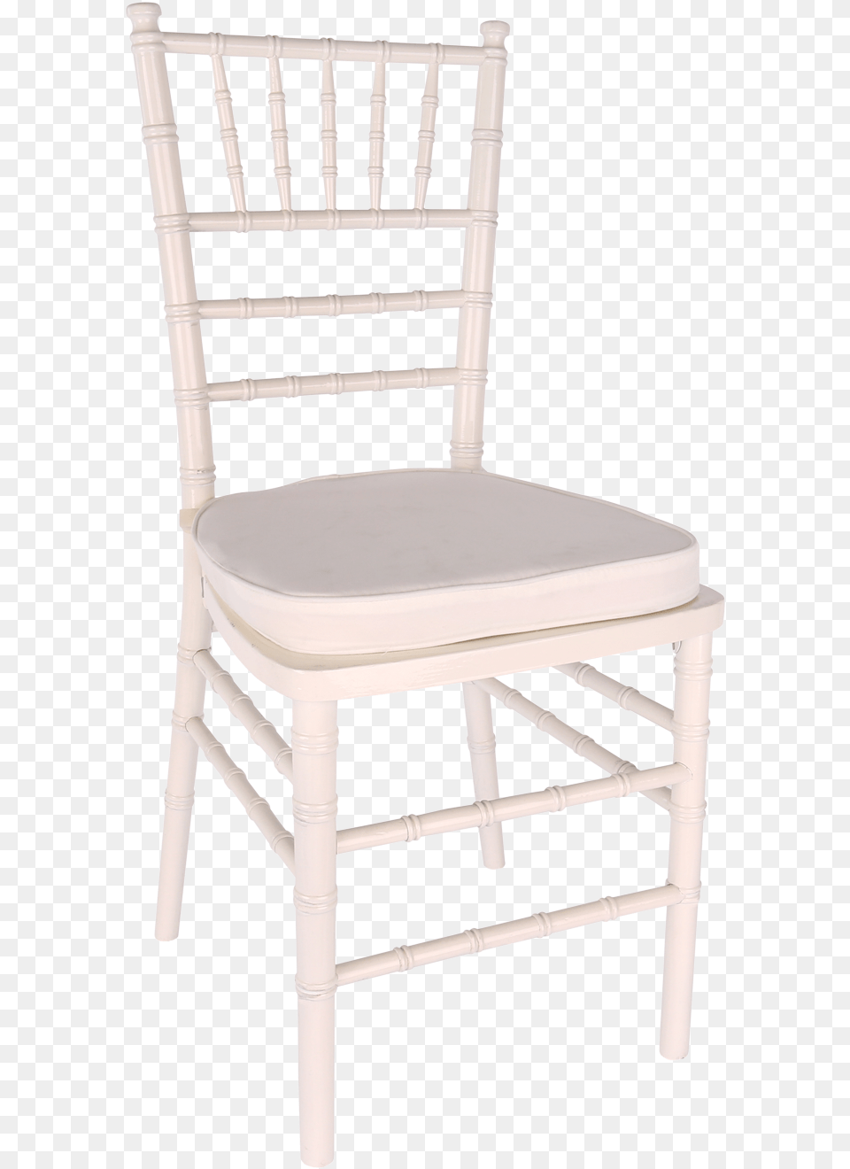Chair White Chiavari With Cushion White Chiavari Chair With White Cushion, Furniture Free Png