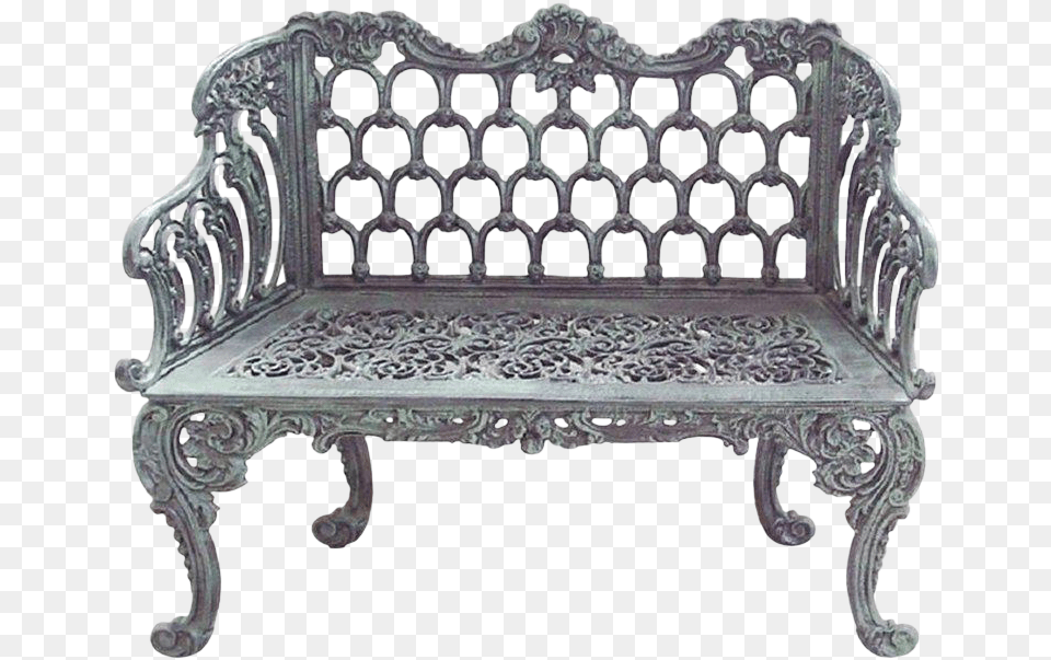 Chairish Logo Victorian Bench, Furniture, Couch, Chair Free Png Download
