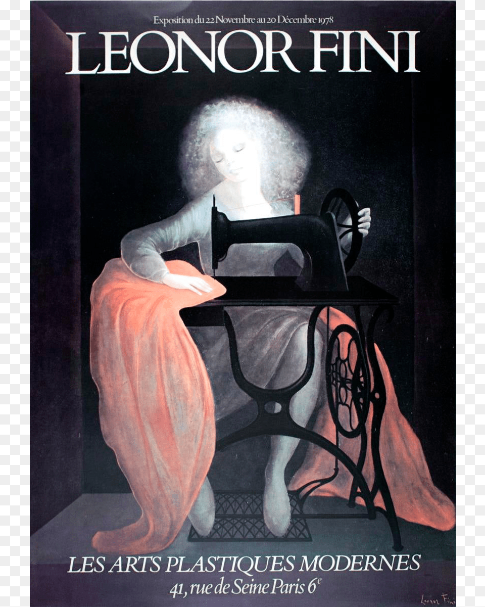 Chairish Small Logo Leonor Fini Prints La Machine Coudre, Book, Publication, Person, Face Png