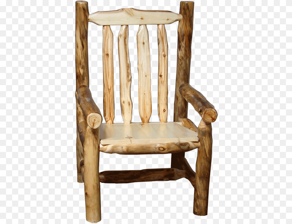 Chairs Rustic Log Furniture Of Utah Log Chairs Chair, Armchair Png Image