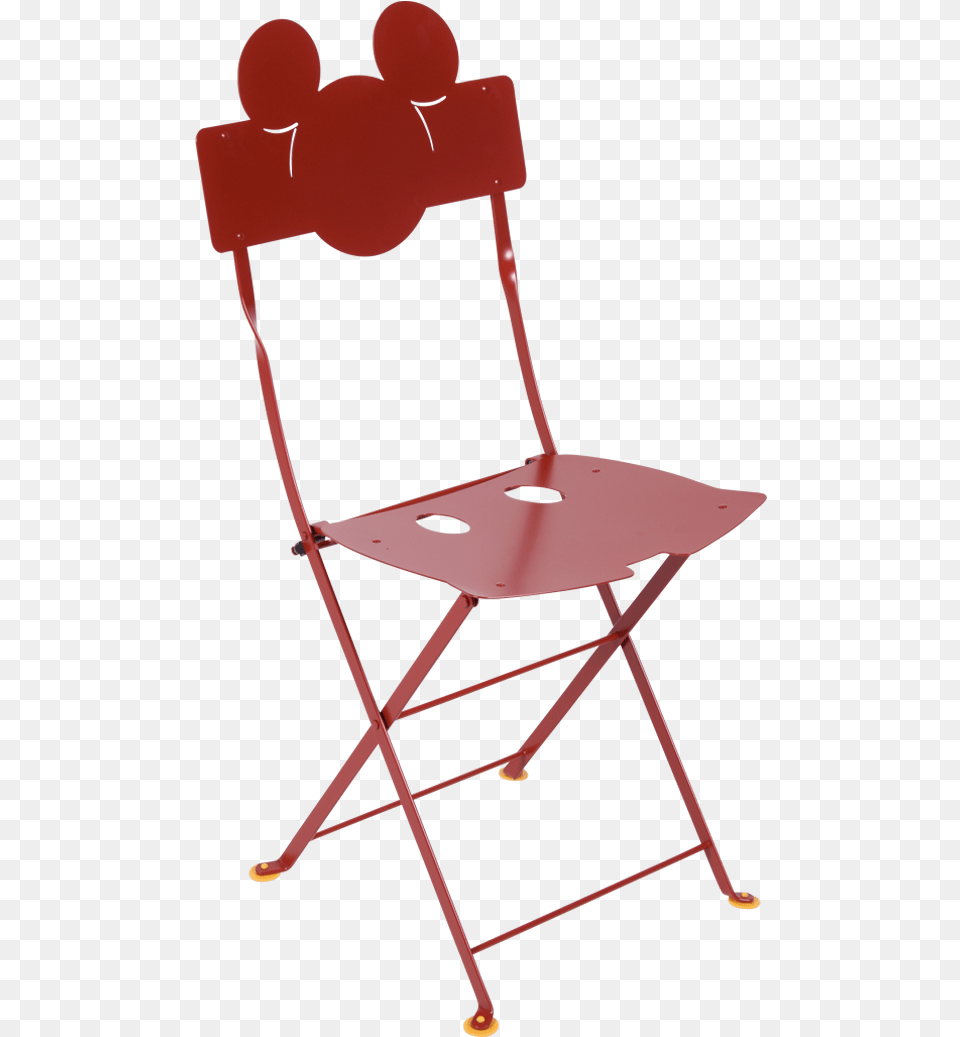 Chaise Mickey Mouse Coquelicot Mickey Mouse Bistro Chair, Furniture, Canvas Free Png Download