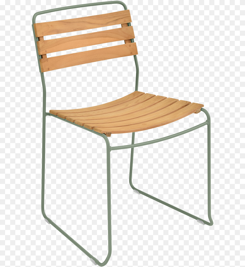 Chaise Surprising Chaise Fermob Chaise Bois Et Metal Surprising Chair Fermob, Furniture, Wood Png Image