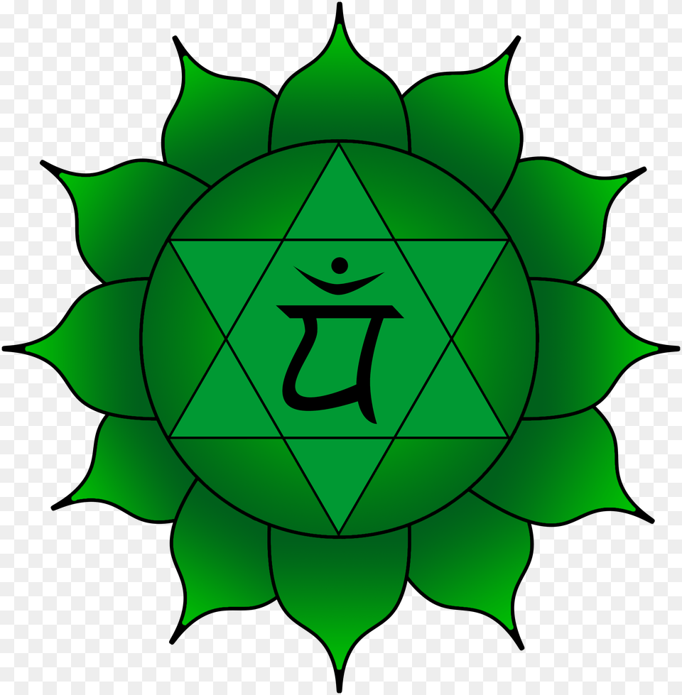 Chakra, Green, Leaf, Plant, Symbol Free Png