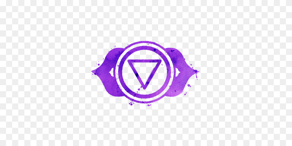 Chakra, Logo, Purple, Symbol Png Image