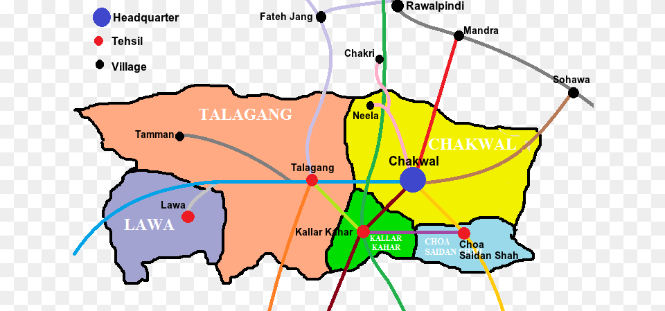 Chakwal Roads Mape Organo Gold, Chart, Plot, Map, Atlas Png