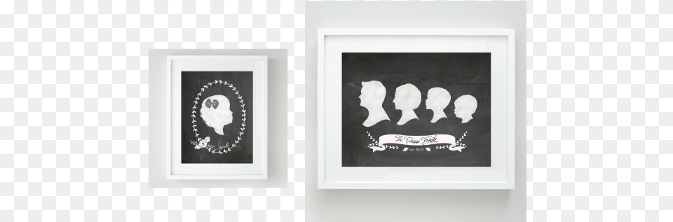 Chalboard Silhouette Silhouette, Adult, Female, Person, Woman Free Png Download