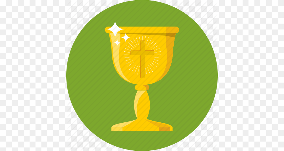 Chalice Communion Cross Cup Grail Religious Icon, Glass, Goblet Free Png