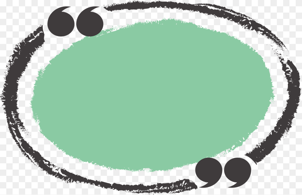 Chalk Circle Vector Title Box, Oval Free Png