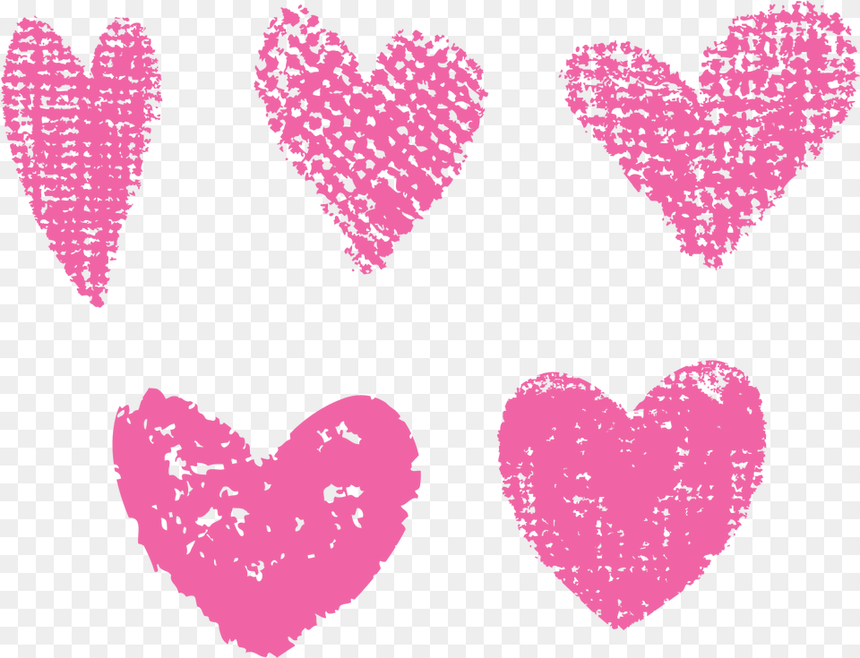 Chalk Heart Transparent Chalk Heart Clipart, Purple, Face, Head, Person Png Image