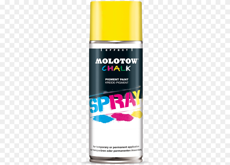 Chalk Pigment Paint Spraytitle Chalk Pigment Paint Molotow, Can, Spray Can, Tin, Bottle Free Transparent Png