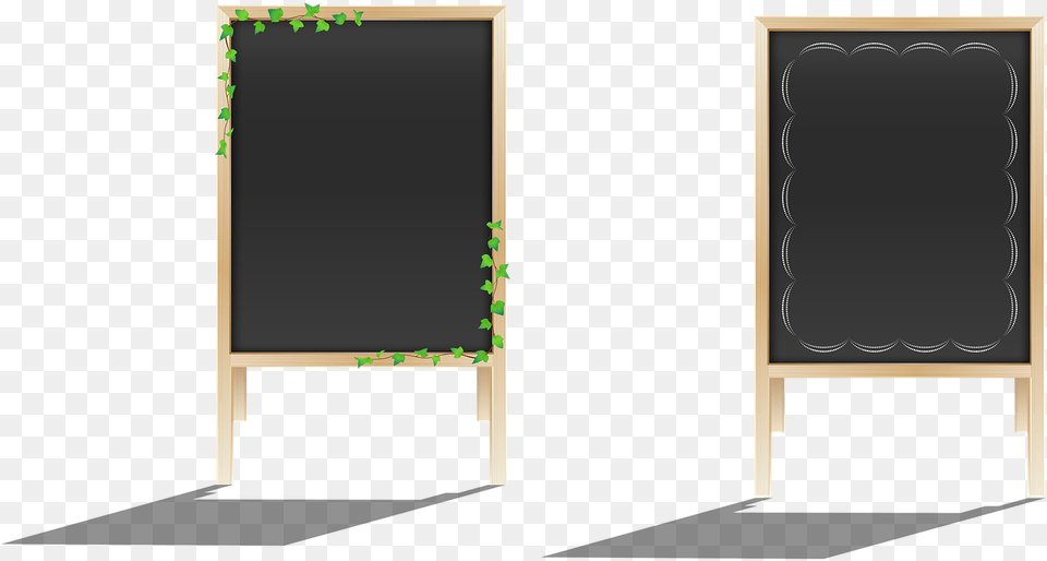 Chalk Sandwich Board Chalkboard Horizontal, Blackboard Free Transparent Png