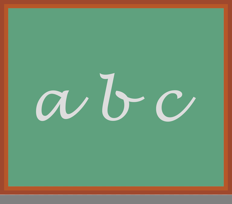 Chalkboard Clipart, Text Free Png