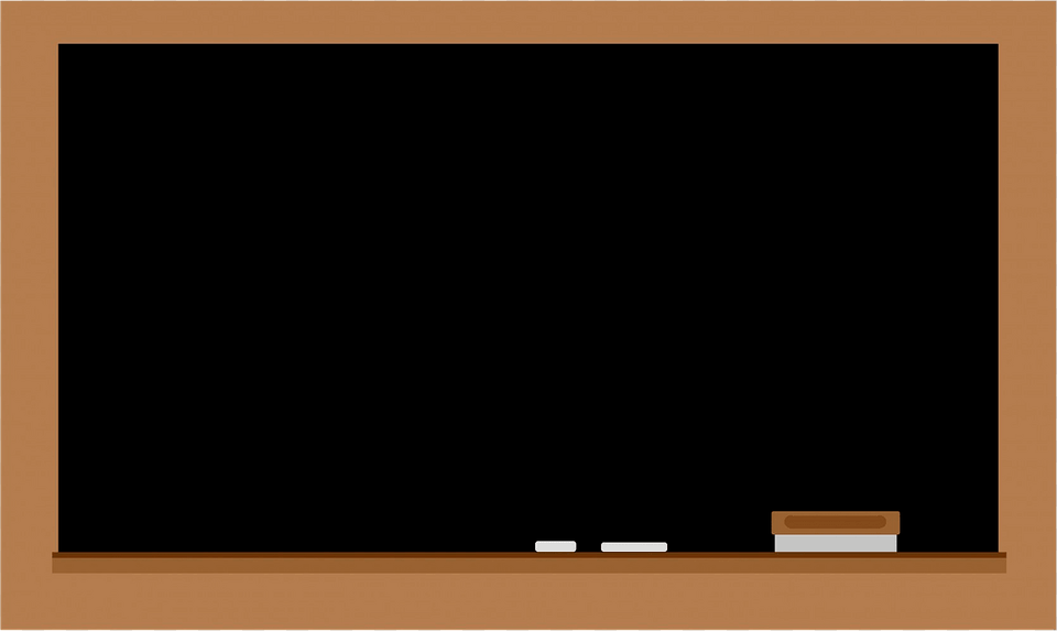 Chalkboard Clipart, Blackboard Png Image