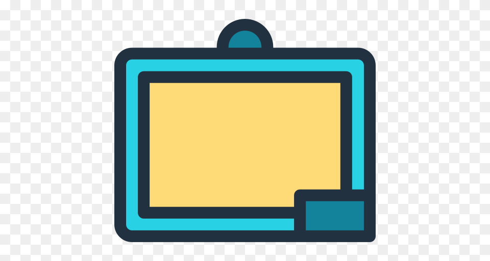 Chalkboard Icon, Electronics, Screen, Computer Hardware, Hardware Png Image