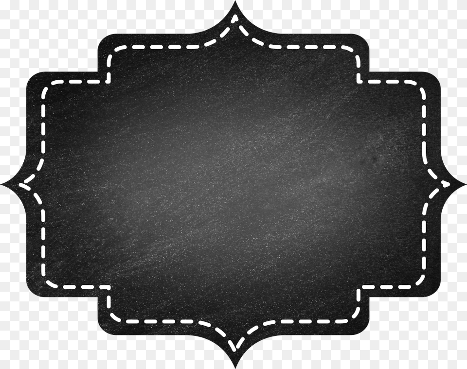 Chalkboard Label Tag Badge Textbox Black Fabric Stencil, Slate, Blackboard, Symbol, Logo Free Png