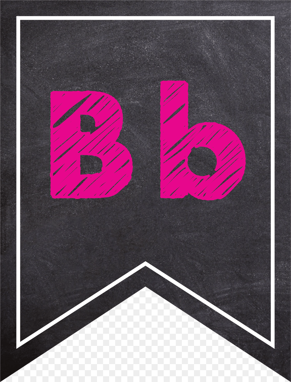Chalkboard Letters Numbers Banner Neon Graphic Design, Blackboard Png Image