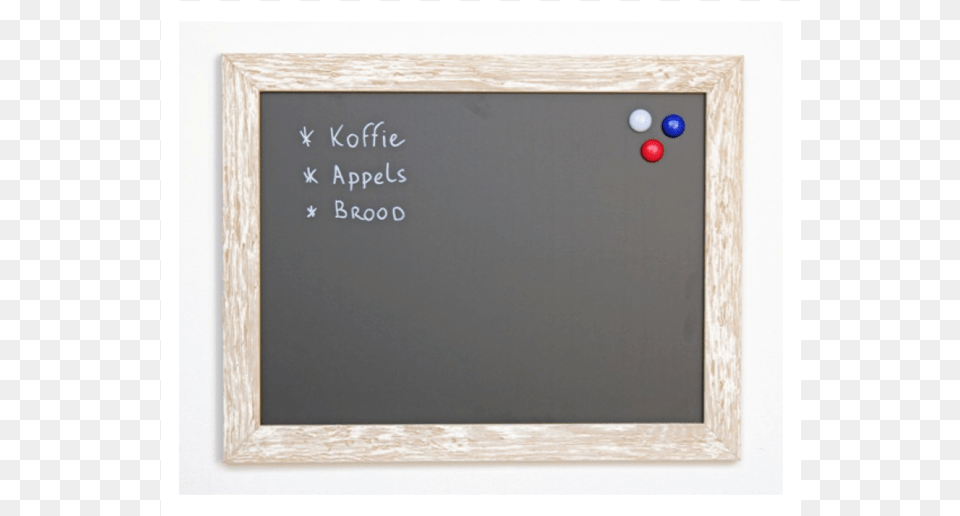 Chalkboard Wood 59x79cm Whitecream Circle, Blackboard Png Image