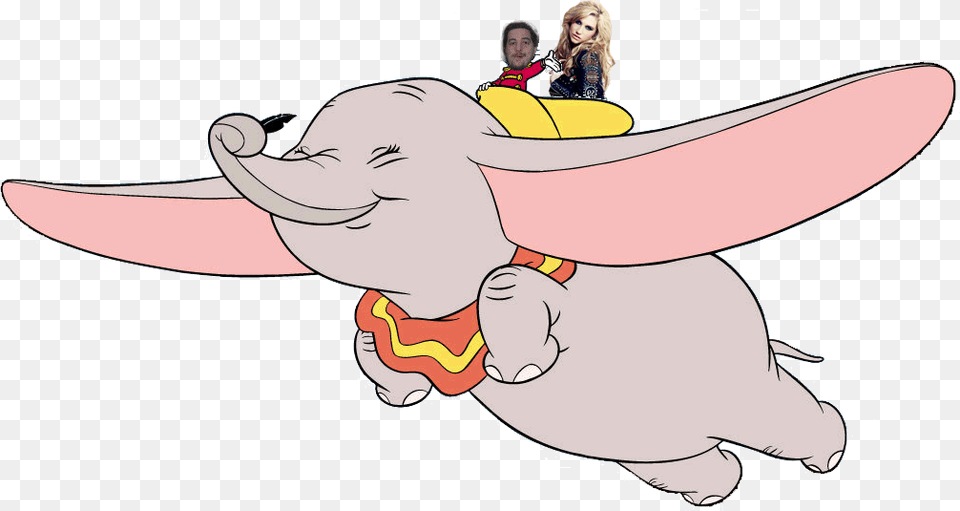 Challah Dumbo Disney, Person, Face, Head, Animal Free Png