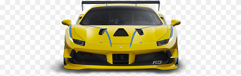 Challenge Ferrari 488 Challenge, Car, Coupe, Sports Car, Transportation Free Png