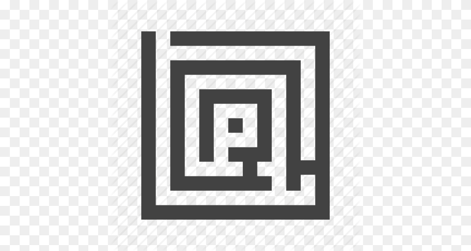 Challenge Game Line Maze Puzzle Solution Way Icon, Architecture, Building Free Transparent Png