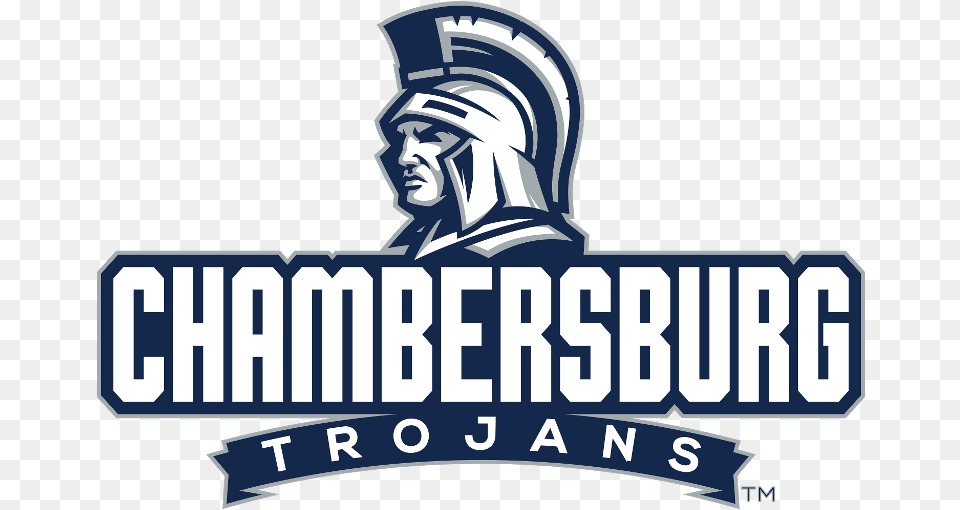 Chambersburg Trojans, Logo, Scoreboard, People, Person Png Image